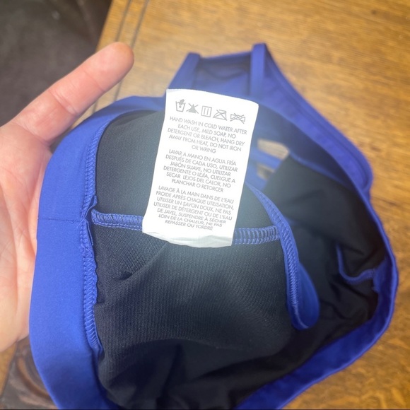 TYR XL Active Reilly Bikini Top Blue​​​ - Picture 10 of 10